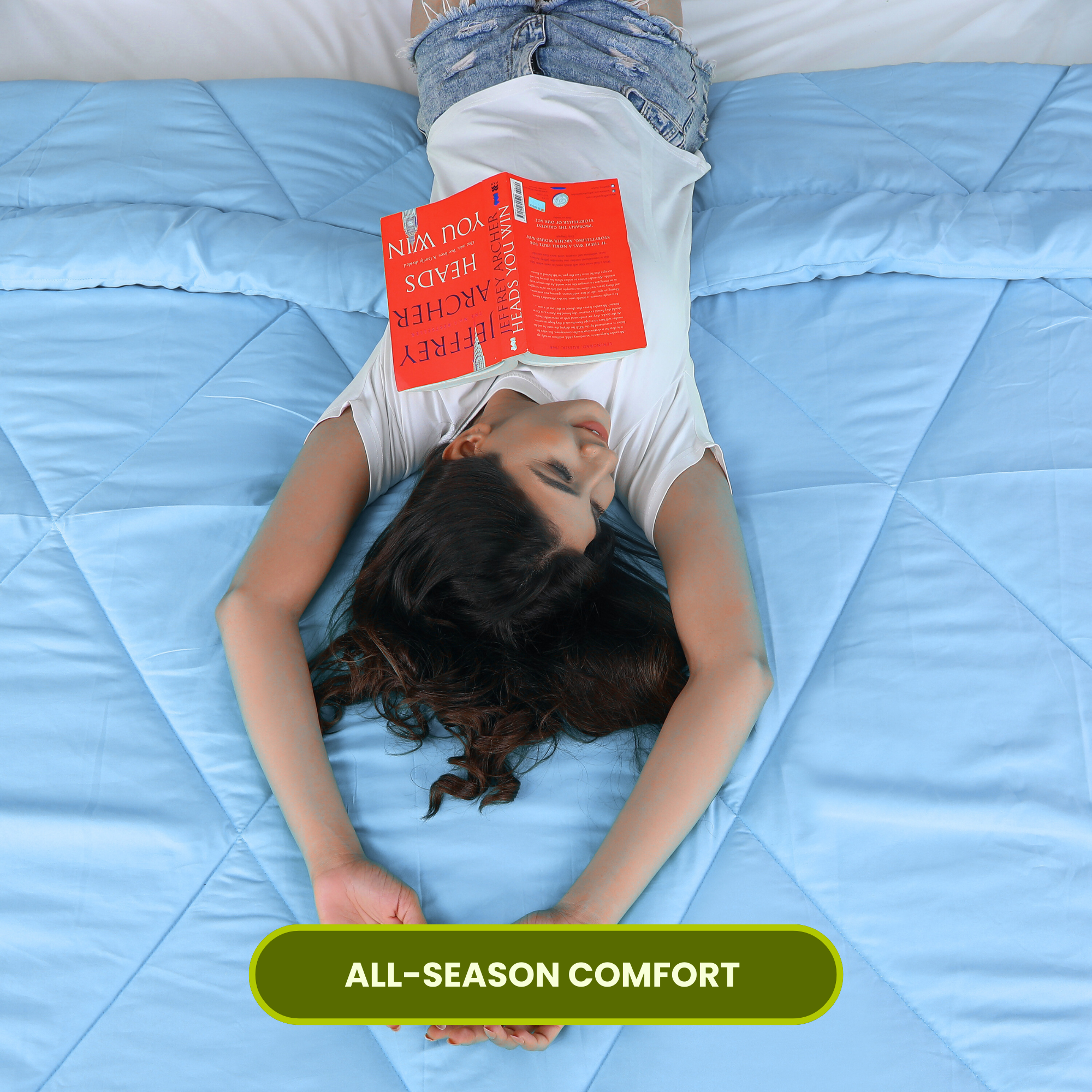 Sky Blue Comforter/Duvet
