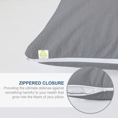 Grey Cushion Protector