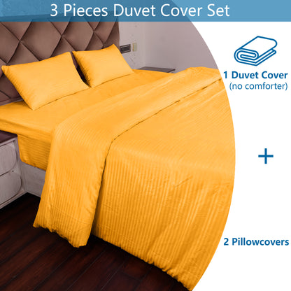 Golden Stripe Duvet Covers