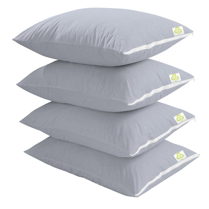 Grey Pillow Protector (Set of 2)