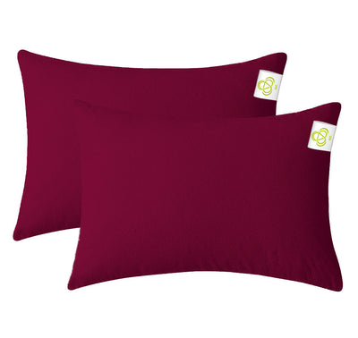Maroon Pillow Protector (Set of 2)