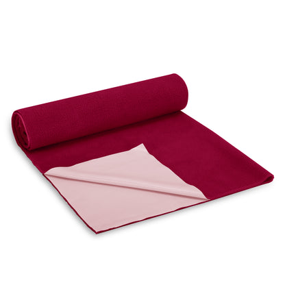 Maroon Fleece Dry Sheet