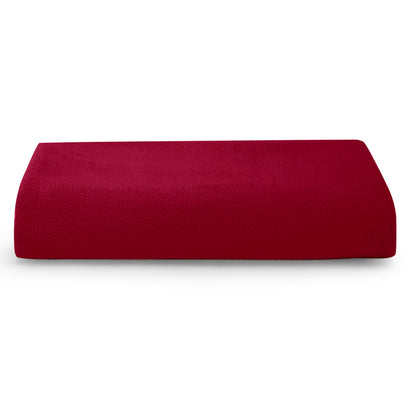 Maroon Fleece Dry Sheet