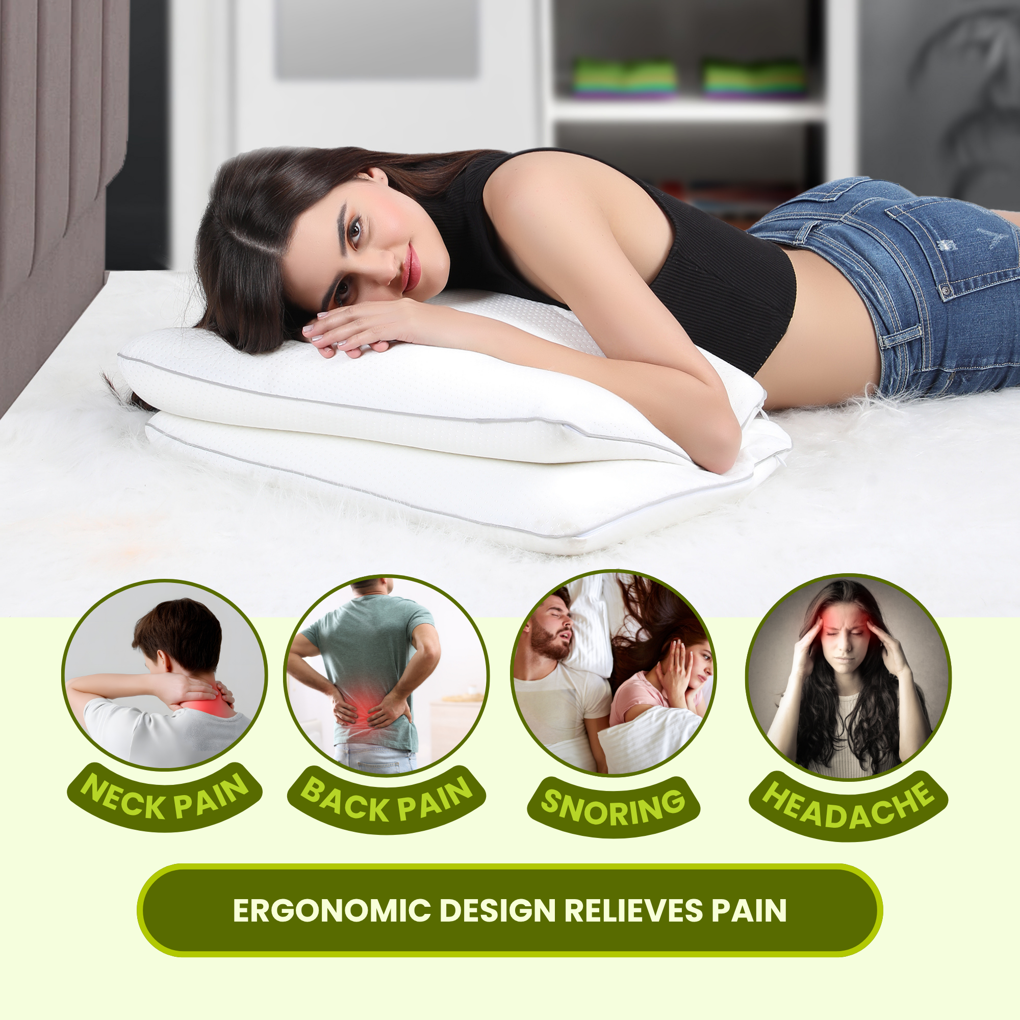 Memory Foam Pillow 