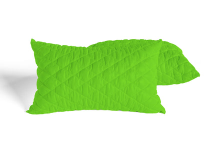 Mint Green Quilted Pillows