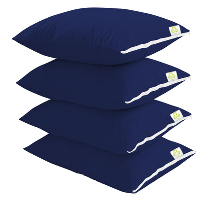 Navy Blue Pillow Protector (Set of 2)