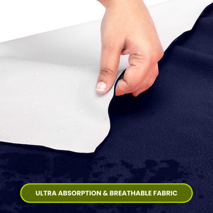 Navy Blue Dry Sheet
