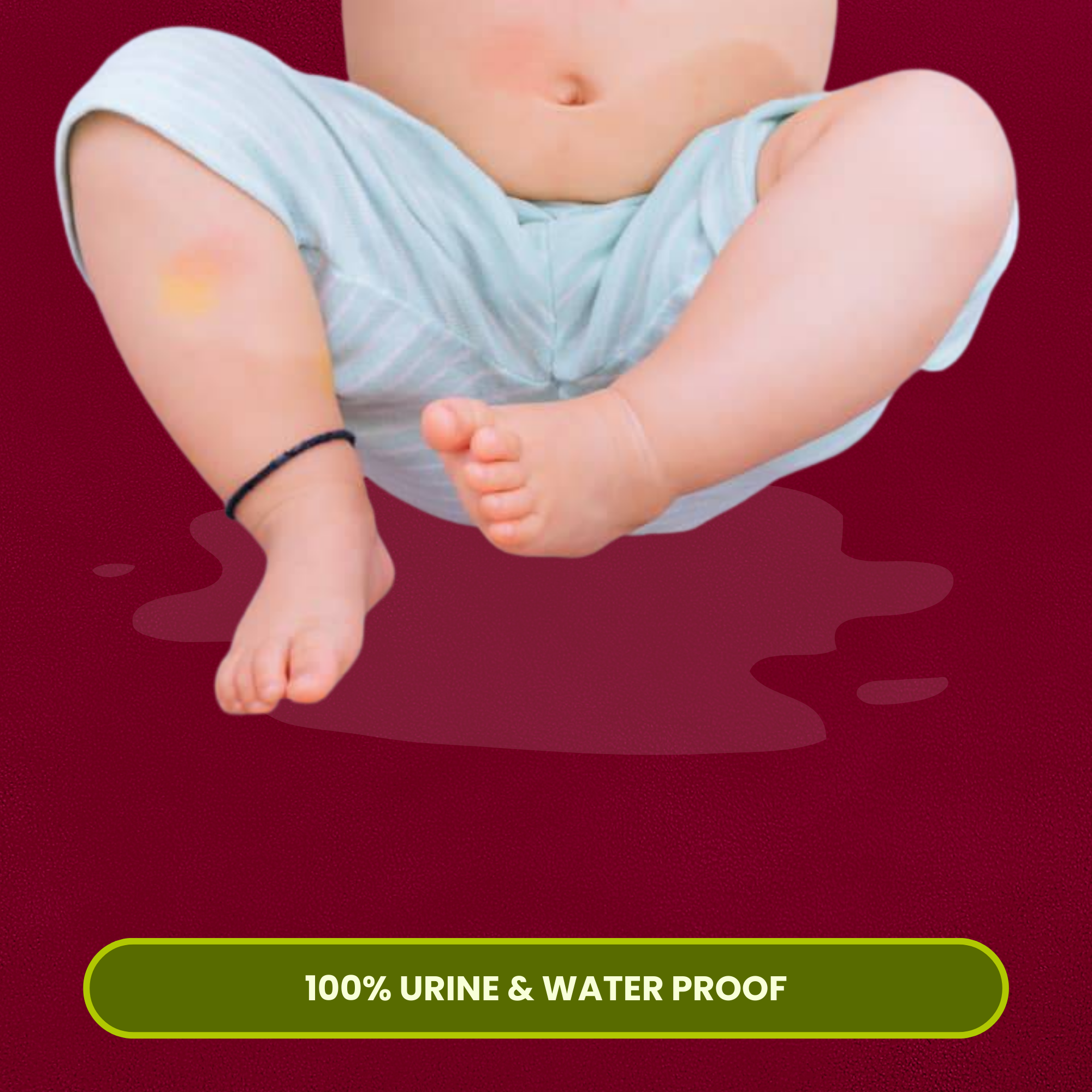 Maroon Dry Sheet