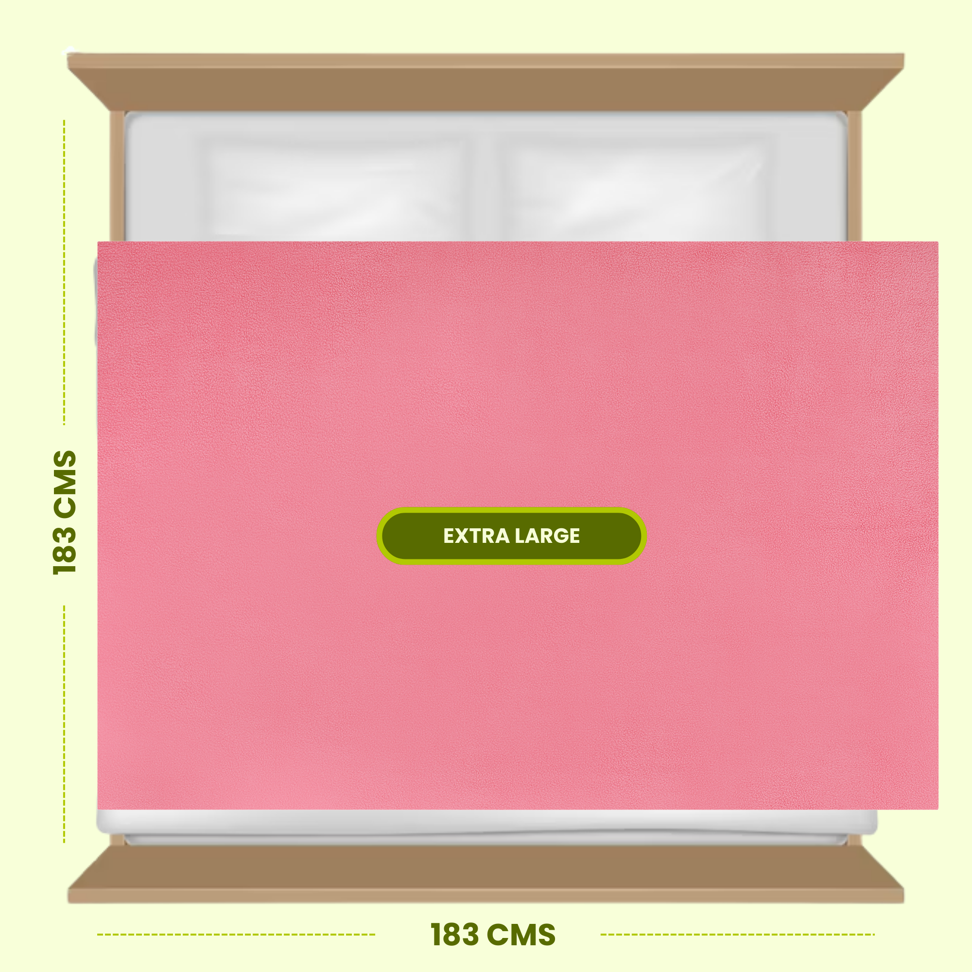 Baby Pink Dry Sheet