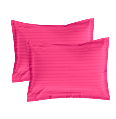 Pink Stripe Pillow Covers