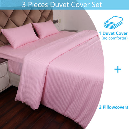 Pink Stripe Duvet Covers