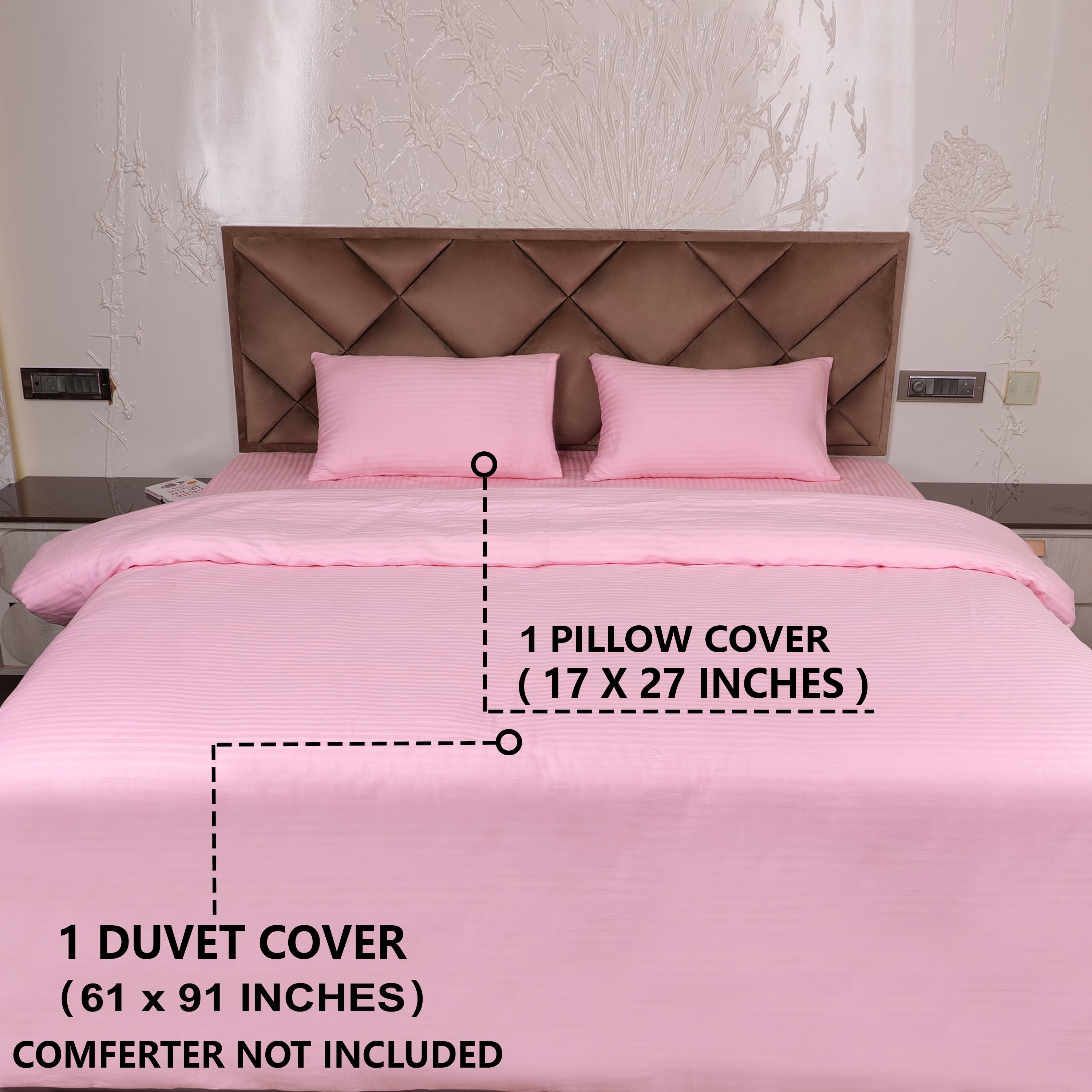 Pink Stripe Duvet Covers