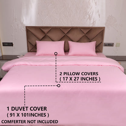 Pink Stripe Duvet Covers