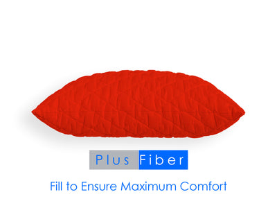 Red Quilted Pillows