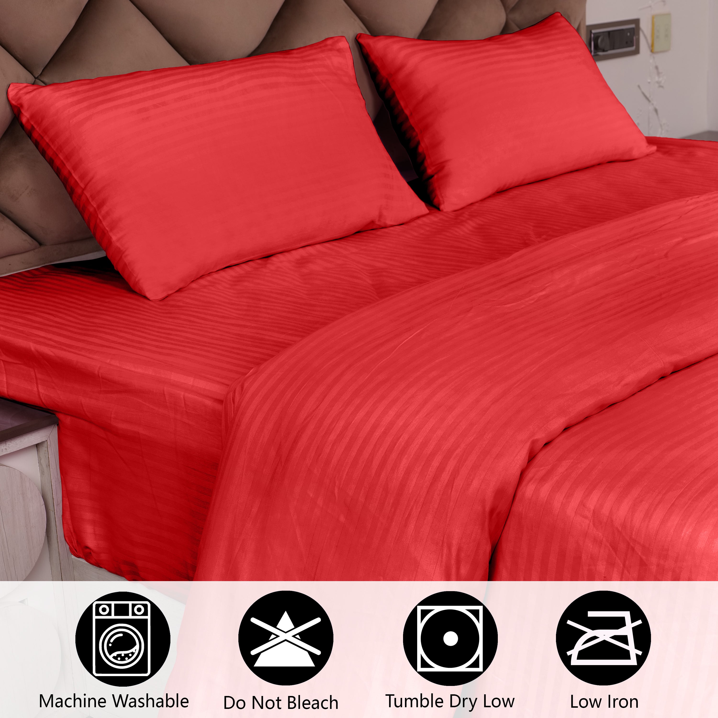 Red Stripe Duvet Covers