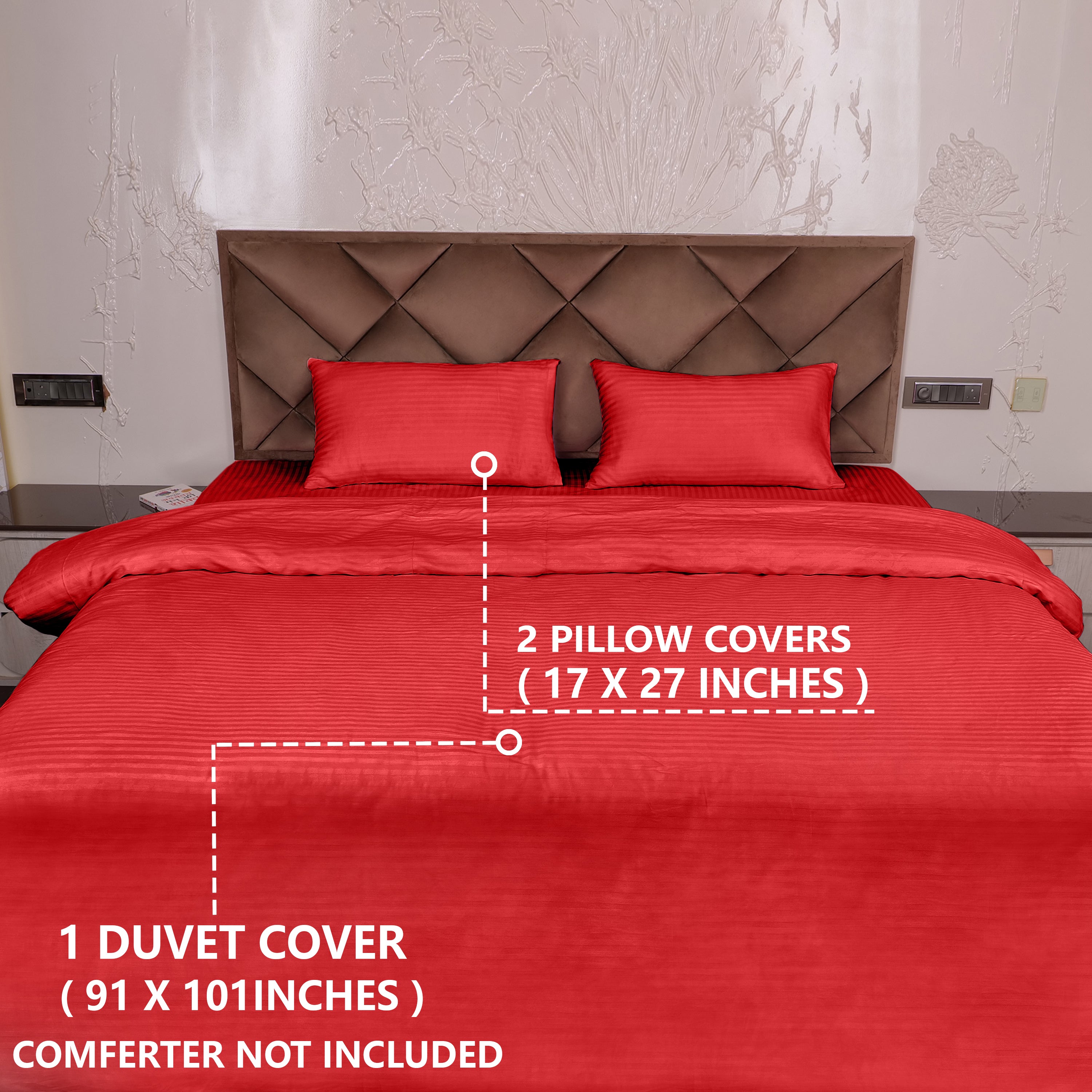 Red Stripe Duvet Covers