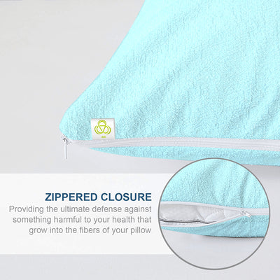 Sky Blue Cushion Protector
