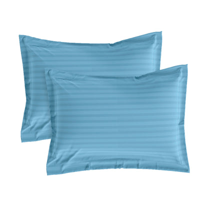 Sky Blue Stripe Pillow Covers