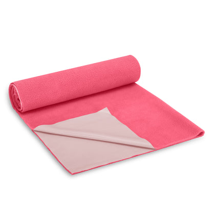 Salmon Rose Fleece Dry Sheet