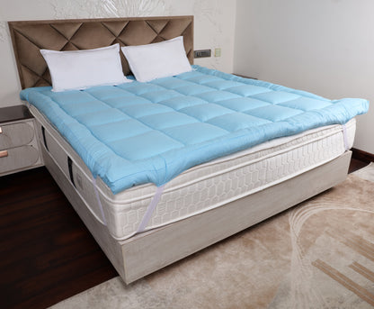 Sky Blue Mattress Topper / Pads 