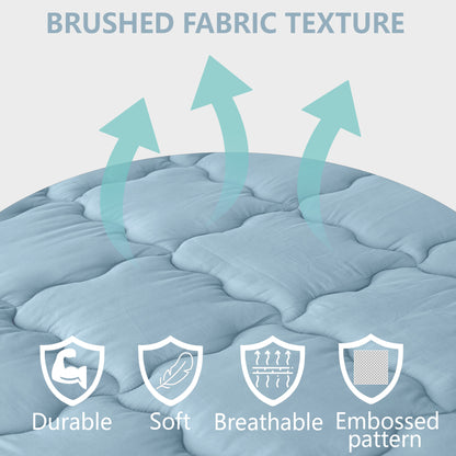 Sky Blue Mattress Topper / Pads 