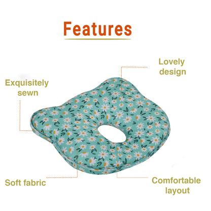 Teal Memory Foam Head Pillow