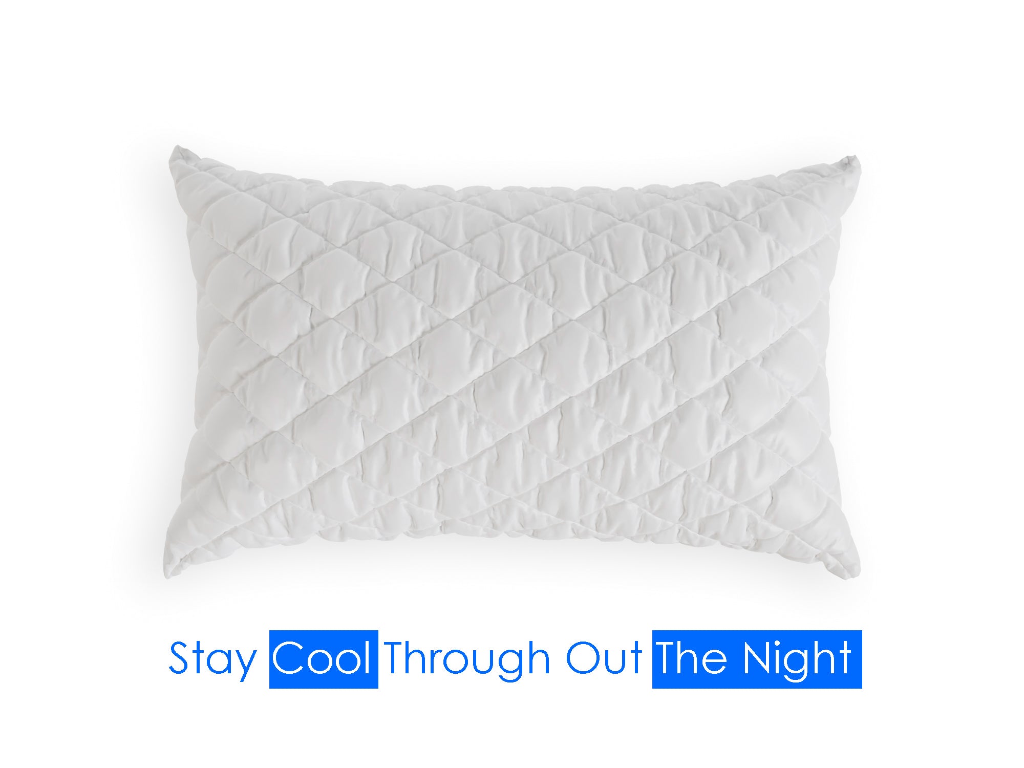 White Quilted Pillows