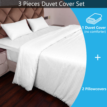 White Stripe Duvet Covers