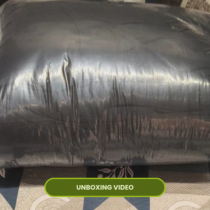 Black & Grey Reversable Comforter/Duvet